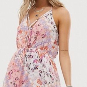 Strappy Pink Summer Dress